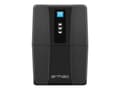 Miniatyrbilde 1 av 5: Armac Home Lite - UPS - AC 230 V - 390 watt - 650 VA - 1 x batteri - ventilregulert blysyre (VRLA) - 7 Ah - utgangskontakter: 2