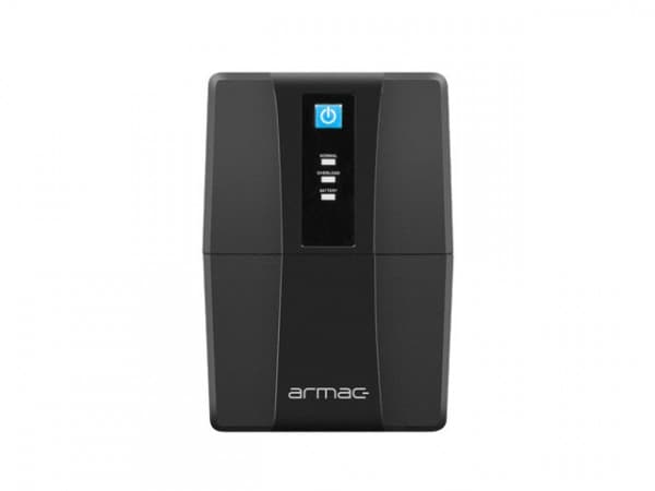 Armac Home Lite - UPS - AC 230 V - 480 watt - 850 VA - 1 x batteri - ventilregulert blysyre (VRLA) - 9 Ah - utgangskontakter: 2