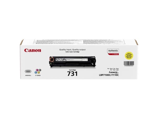 Canon 731, 1500 sivua, Keltainen, 1 kpl