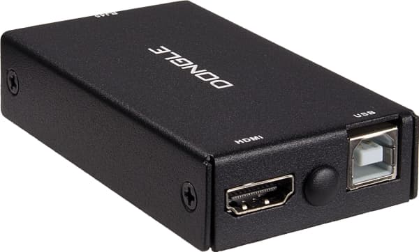 Inter-Tech KT-150H - Nätverksmedieströmningsadapter Svart