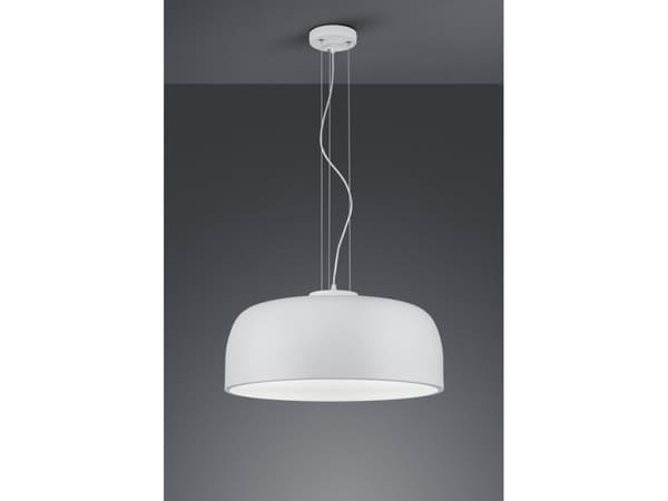 Trio Baron hängande lampa, 4x E27, matt vit