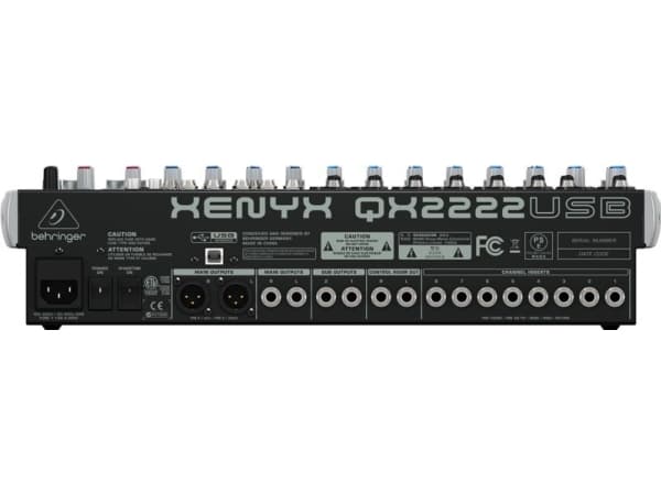 Behringer QX2222USB, 22 kanaler