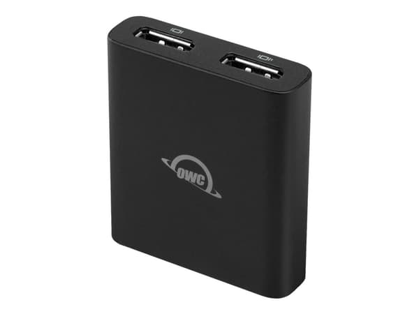 OWC - Video adapter - 24 pin USB-C (hunn) til DisplayPort (hunn) - Thunderbolt 3 / DisplayPort 1.4 - 4K 60Hz støtte, 8K 30Hz støtte, 4K 144Hz støtte