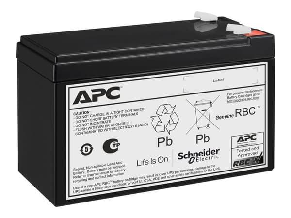 APC - UPS-batteri - VRLA - 1 x batteri - blysyre - 7 Ah - 0U