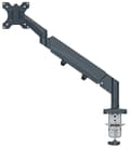 Miniatyrbild 1 av 5: Leitz Ergo - Monteringssats (spring-assisted single arm) - för LCD-display - space saving - metall - mörkgrå - skärmstorlek: 17"-32"