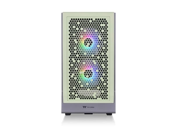 Thermaltake Ceres 300 TG ARGB - Mid tower - utvidet ATX (E-ATX) - sidepanel med vindu (herdet glass) - ingen strømforsyning (PS/2) - matcha-grønn - U