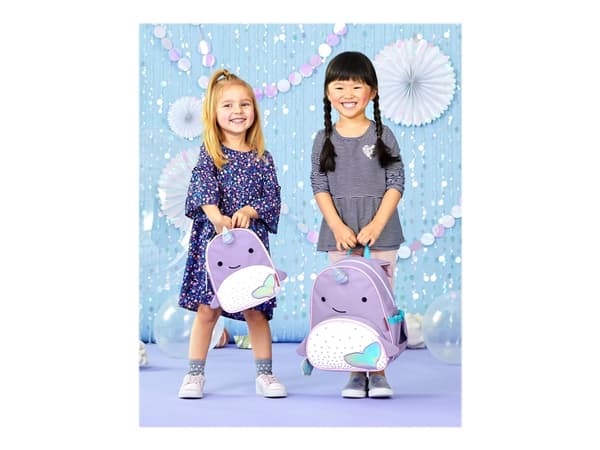 Skip Hop Zoo Little Kid - Skolväska - Narwhal