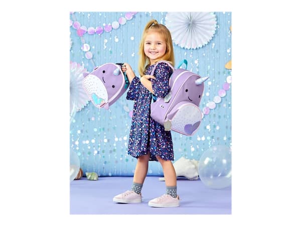 Skip Hop Zoo Little Kid - Skolväska - Narwhal