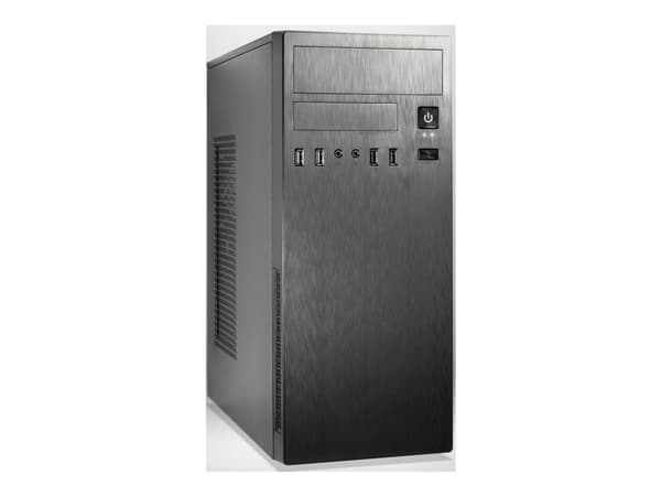 Inter-Tech IT-2812 Business - Torni - ATX - ei virtalähdettä - USB/ääni