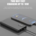 Miniatyrbillede 9 af 9: Platinet power bank 10000mAh PD QC LED, white