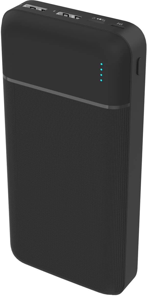 Platinet power bank 20000mAh PMPB20W706, black