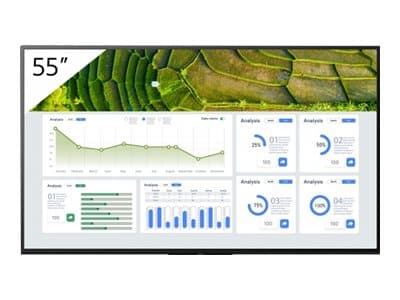 Sony Bravia Professional Displays FW-55BZ30L - 55" Diagonal klass BZ30L Series LED-bakgrundsbelyst LCD-skärm - digital skyltning - Android TV - 4K UH