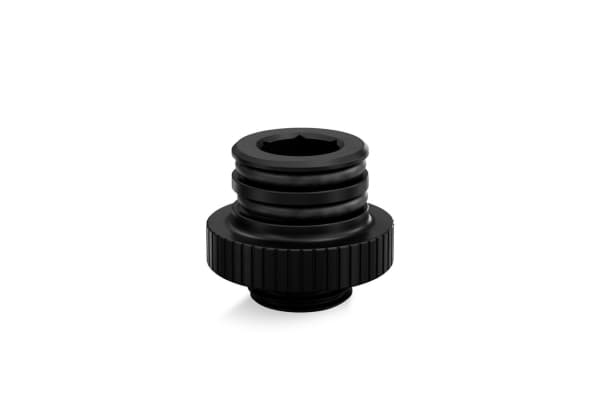 EK Water Blocks 3831109908990, Liitoskappaleet, Messinki, Musta, 1/4", 1 kpl