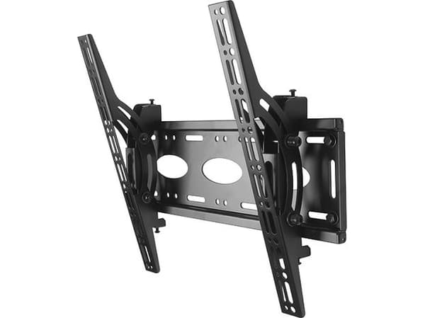 B-TECH BT8431 - Monteringssats (lutningsbart väggfäste) - för platt panel - svart - skärmstorlek: 22"-50" - väggmonterbar
