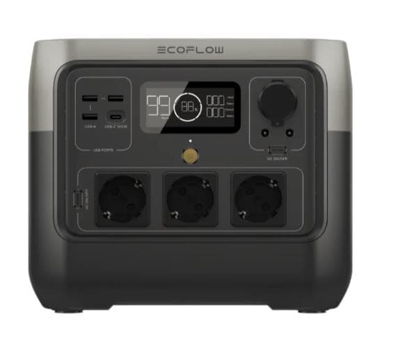 EcoFlow portable power station RIVER 2 Pro 768Wh Sort