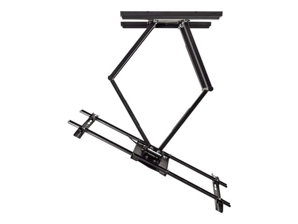 Nedis TVWM6570BK - Konsol - fullständig rörelse - för TV - stål - svart - skärmstorlek: 37"-90" - väggmonterbar