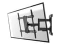 Miniatyrbild 2 av 5: Nedis TVWM6570BK - Konsol - fullständig rörelse - för TV - stål - svart - skärmstorlek: 37"-90" - väggmonterbar