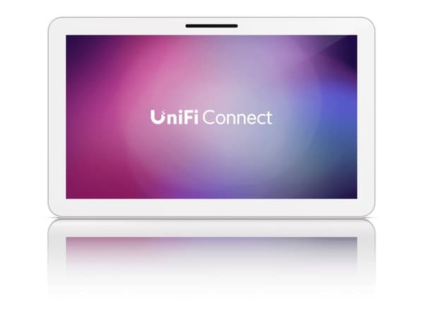 Ubiquiti - 21.5" Diagonal klass platt LCD-skärm - med inbyggd PC och pekskärm (multitouch) 1920 x 1080 - PoE Vit