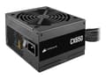 Pikkukuva 1 / 5: Corsair CX Series CX650, 650 W, 100 - 240 V, 47 - 63 Hz, 10 - 5 A, 130 W, 624 W