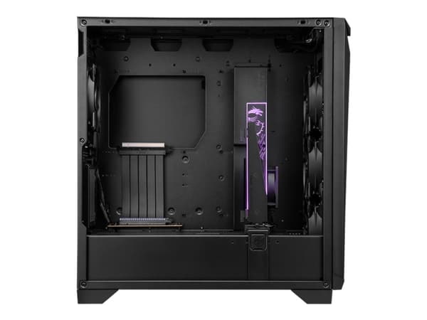 MSI MPG GUNGNIR 300P - Mid tower - ATX - sidepanel med vindu (herdet glass) - ingen strømforsyning (ATX) - svart - USB/lyd