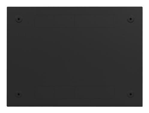 Lanberg WAF1-5203-04-00B, Veggmonterbar hylle, 4U, 60 kg, Nøkkellås, Rack skinner, 9,3 kg
