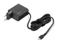 Miniatyrbild 3 av 5: Lenovo - USB-C strömadapter - AC 100-240 V - 65 Watt - Europa - svart