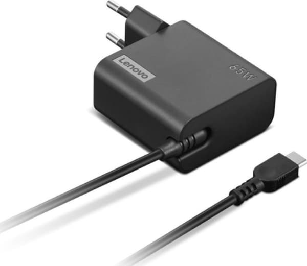 Lenovo - USB-C strömadapter - AC 100-240 V - 65 Watt - Europa - svart
