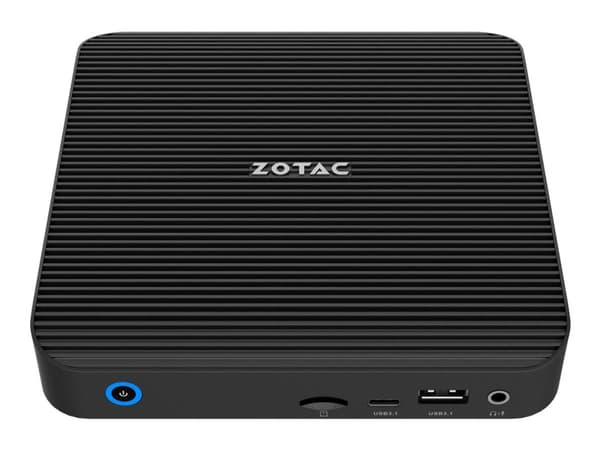 ZOTAC ZBOX C Series CI343 Edge - Barebone - mini-PC 1 x N-series N100 / upp till 3.4 GHz - RAM 0 GB - UHD Graphics - IEEE 802.11ax (Wi-Fi 6), Bluetoo