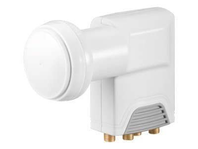 goobay - Omvandlare för satellitantenn - fyrdubbel LNB