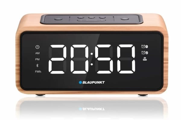 Blaupunkt CR65BT, Bärbar, Analog och digital, FM, PLL, LED, Svart, Trä, Knappar