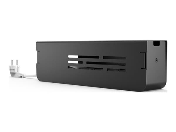 Compulocks Security Power Strip EU 5 plugs Black - Strømfordelingslist - sikret - Europa - svart