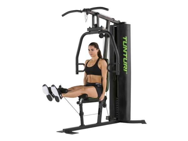 Tunturi HG20 Home Gym, 125 kg, 60 kg, 5 kg, Bak, Biceps, Bröst, Lårmuskler (quadriceps), Skuldror, Svart, 1640 mm