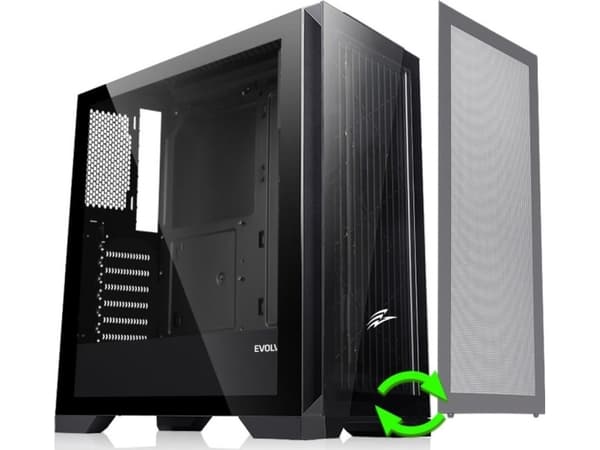 EVOLVEO Ptero Q2, 2x frontpanel: glas/galler,