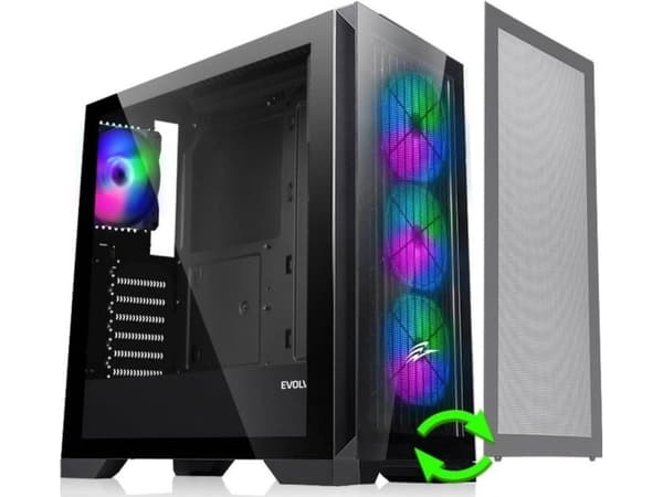 EVOLVEO Ptero Q2+, 2x frontpanel-glas/galler, 4x