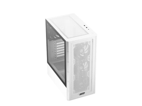 XPG VALOR MESH, Midi Tower, PC, Valkoinen, ATX, micro ATX, Mini-ITX, 16.6 cm, 33.5 cm