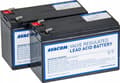 Miniatyrbilde 2 av 2: AVACOM AVA-RBP02-12090-KIT, Forseglet blysyre (VRLA), 2 stykker, Sort, 5,4 kg, 151 mm, 65 mm