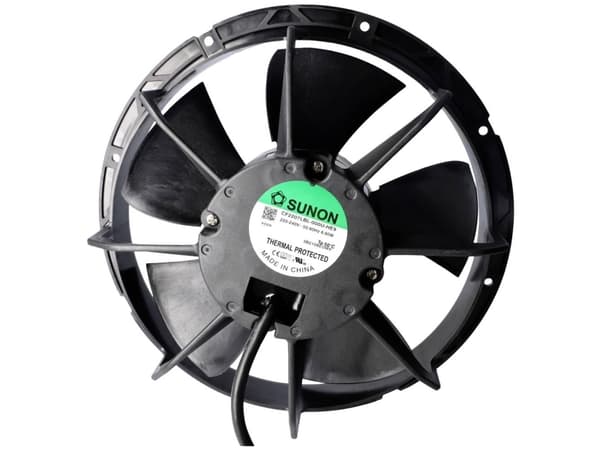 Sunon CF2207LBL-000U-HB9 Aksial ventilator 230 V/AC 315.93 m³/h (Ø x H) 250 mm x 77.4 mm