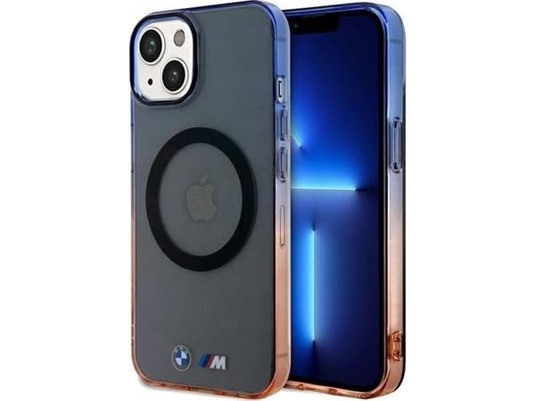 BMW Fodral Bmw Bmhmp15Shtge Iphone 15 / 14 / 13 6.1" Szary/Grey Hardcase Gradient Bumper Magsafe