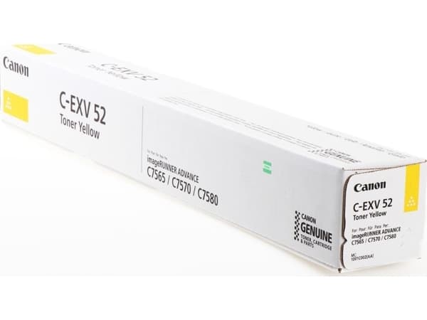 Canon C-EXV 52 tonerpatron 1 stk Original Gul