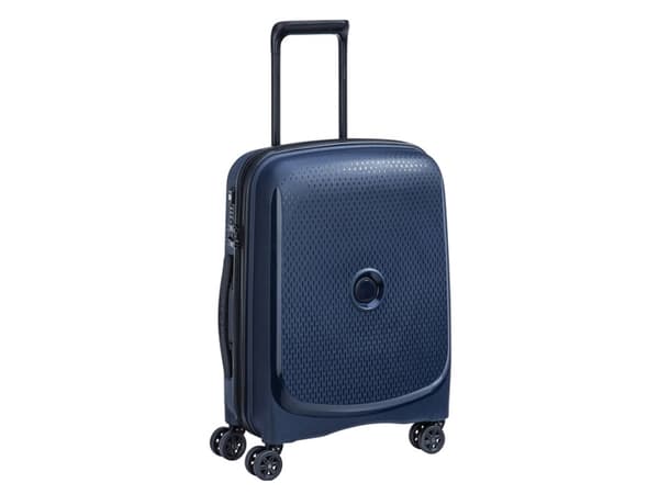 Delsey Paris Belmont Plus blå kabinekuffert 55 cm.