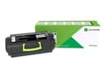 Miniatyrbilde 2 av 4: Lexmark 522HE - Høy ytelse - svart - original - tonerpatron Lexmark Corporate - for Lexmark MS810, MS811, MS812