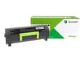 Miniatyrbilde 1 av 5: Lexmark - Høy ytelse - svart - original - tonerpatron Lexmark Corporate - for Lexmark MS321dn, MS421dn, MS521dn, MS621dn, MS622de, MX522dhe, MX622de