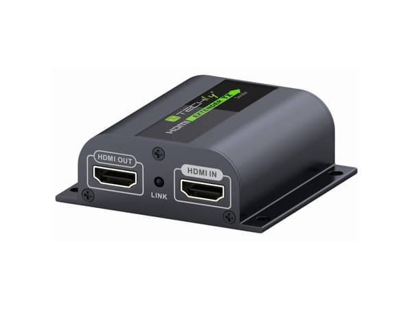 TECHly HDMI Extender with IR on Cat. 6 Cable - Sender og mottaker - video/lyd/infrarød-utvider - opp til 60 m