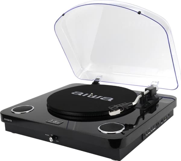 Aiwa GBTUR-120BK, Musta, 33,45,78 rpm, 2.1+EDR, 10 m, 10 W, 100 - 20000 Hz, 10 m, 10 W, 100 - 20000 Hz