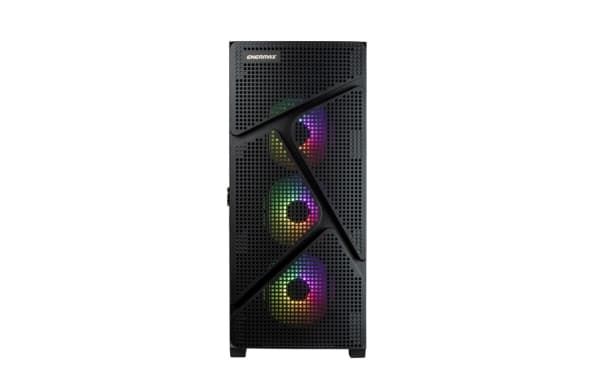 Enermax MarbleShell MS31 - Mid tower - utvidet ATX (E-ATX) - sidepanel med vindu (herdet glass) - ingen strømforsyning - svart - USB/lyd