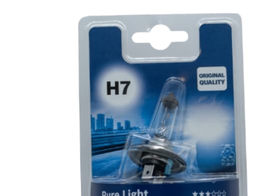 Bosch H7 bilpære Pure Light