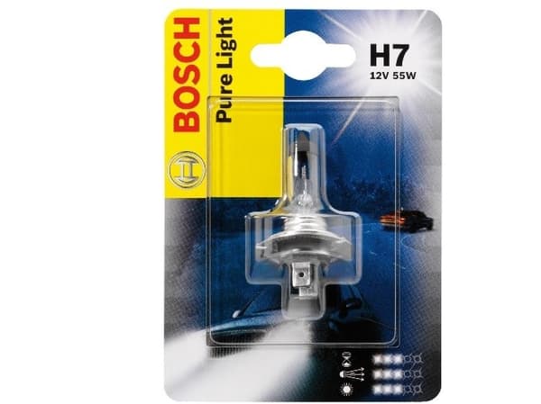 Bosch H7 bilpære Pure Light