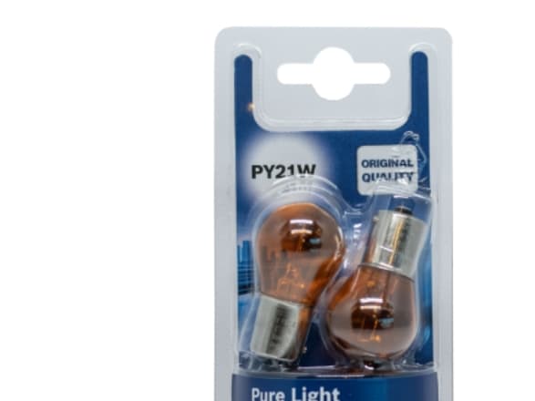 Bosch Pure Light pære PY21W 12V - 2 stk.