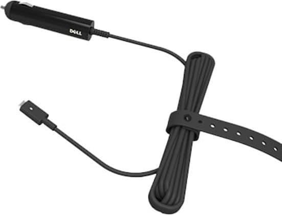 Dell - Strömadapter - bil / flygplan - 65 Watt - för Latitude 54XX, 55XX, 73XX, 73XX 2-in-1, 7410 2-in-1, 74XX, 7520; Precision 3560