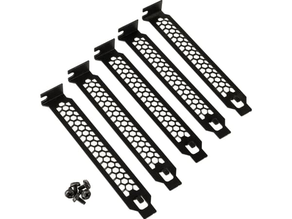 Kolink PCI-spordeksler - 5 stk, svart